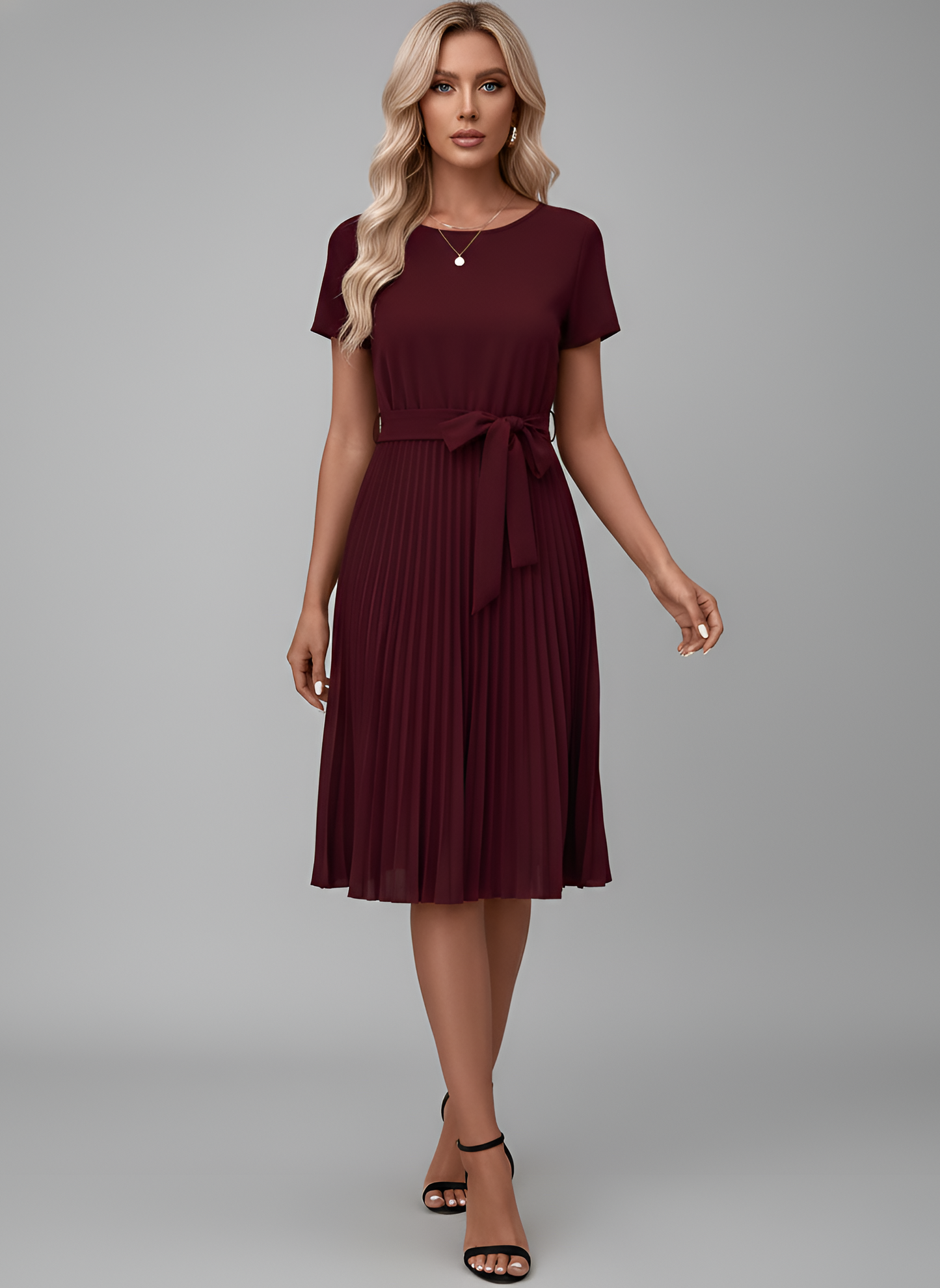 LISE™ | Pleated Dress