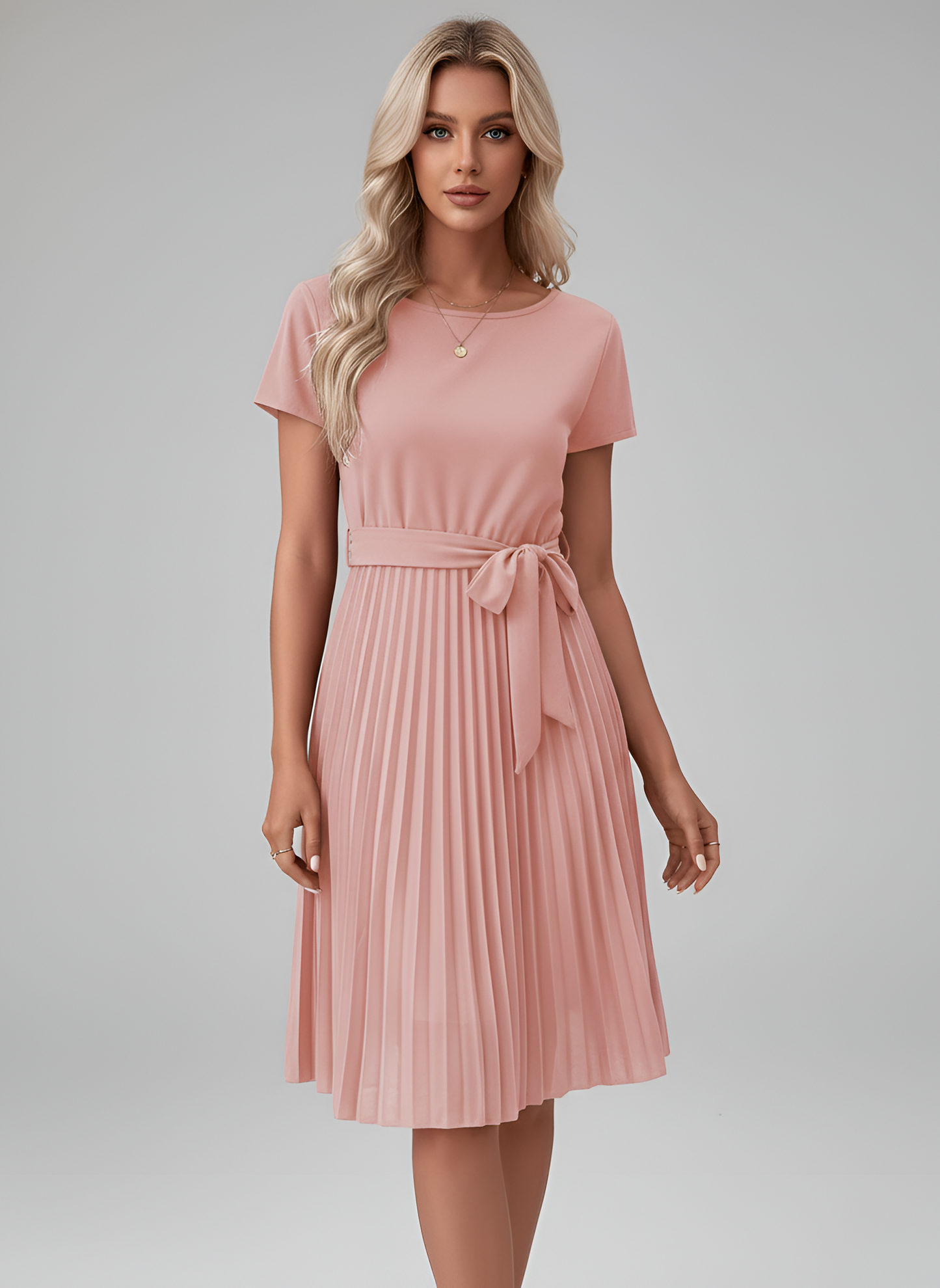 LISE™ | Pleated Dress