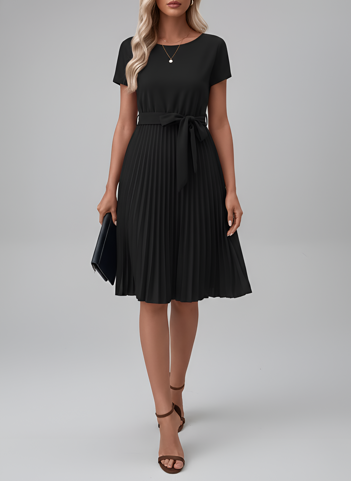 LISE™ | Pleated Dress