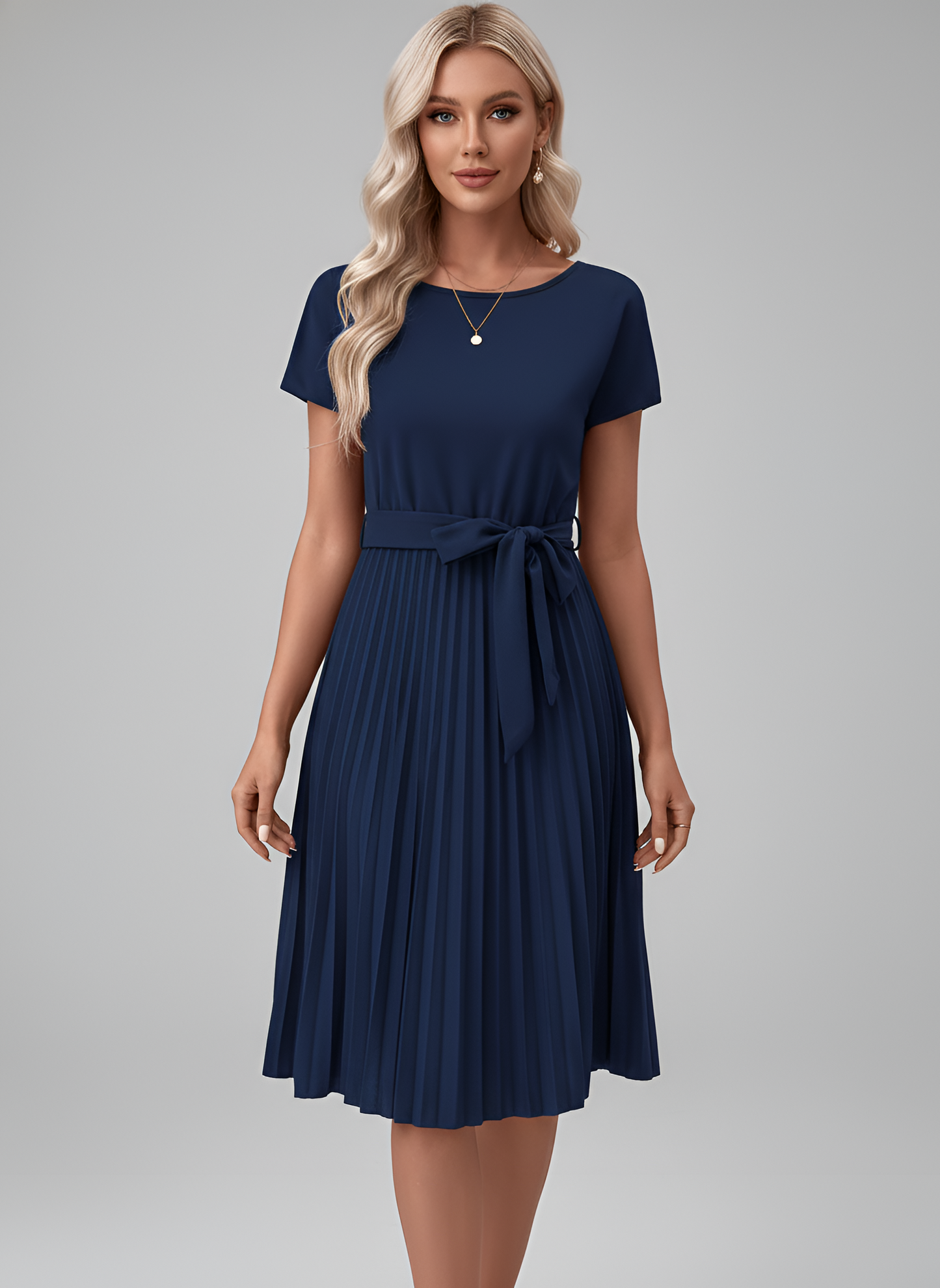LISE™ | Pleated Dress