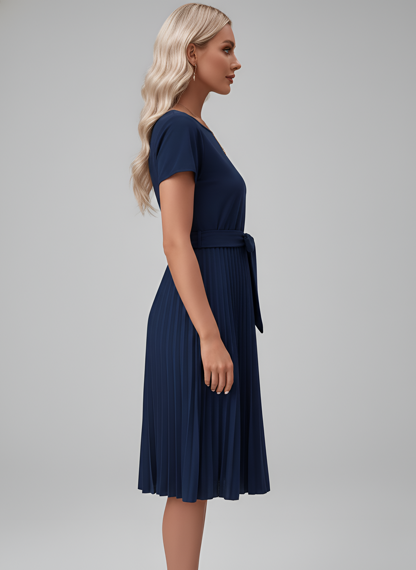 LISE™ | Pleated Dress