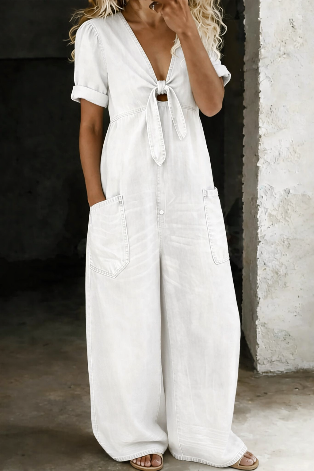 MAYA™ | Denim Jumpsuit