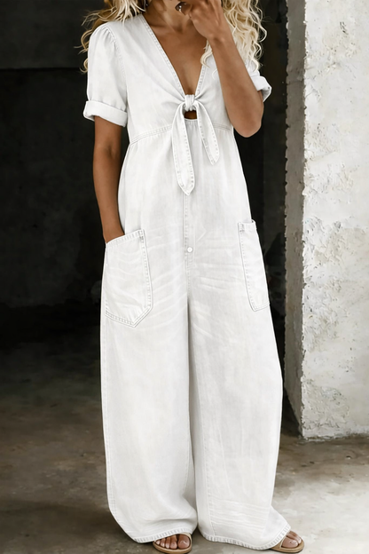 MAYA™ | Denim Jumpsuit