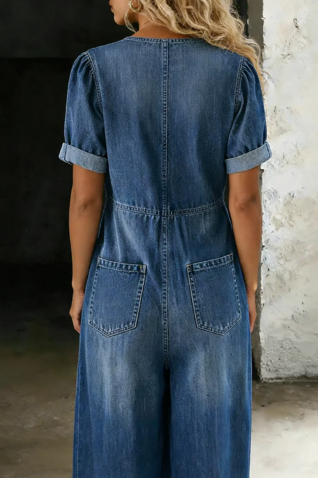 MAYA™ | Denim Jumpsuit