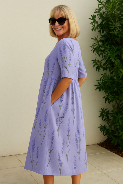REESE™ | Botanical Midi Dress