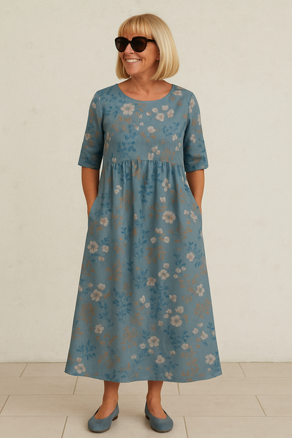 REESE™ | Botanical Midi Dress
