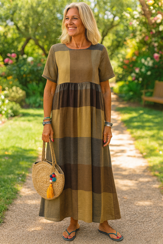 KELSEY™ | Colour-Block Dress