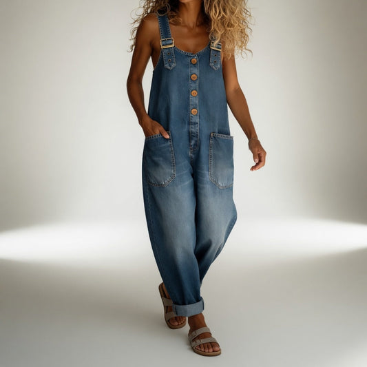 CHARLENE™ | Denim Overalls