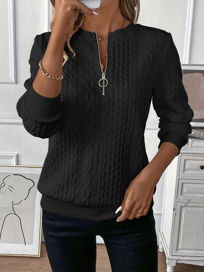 ALBA™ | Zip-up Sweater