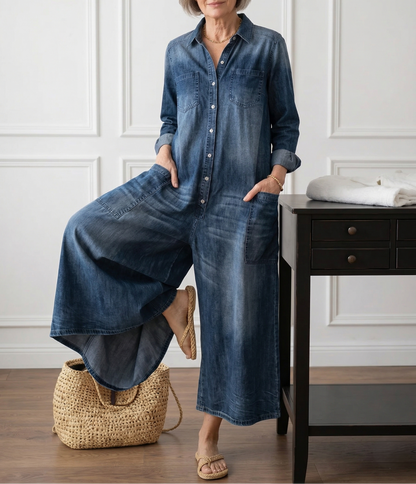 DIANA™ | Denim Jumpsuit