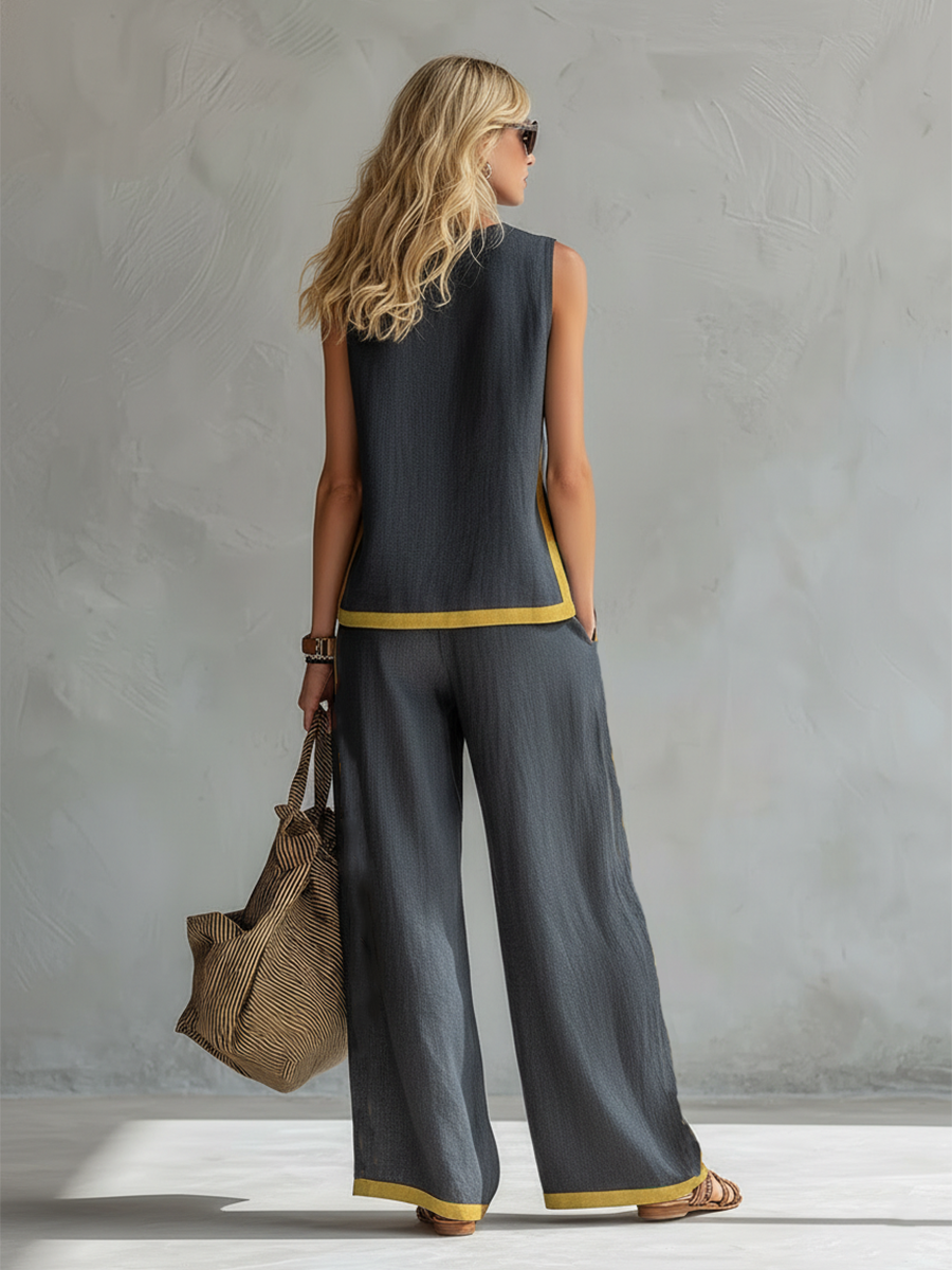 EMILIA™ | Contrast-Trim Set
