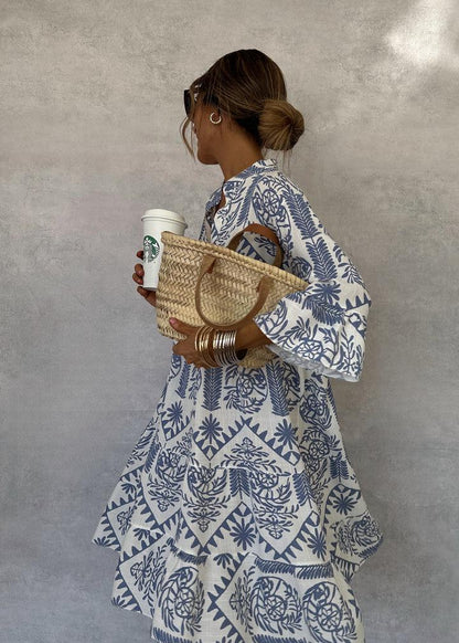 GILLIAN™ | Print Dress