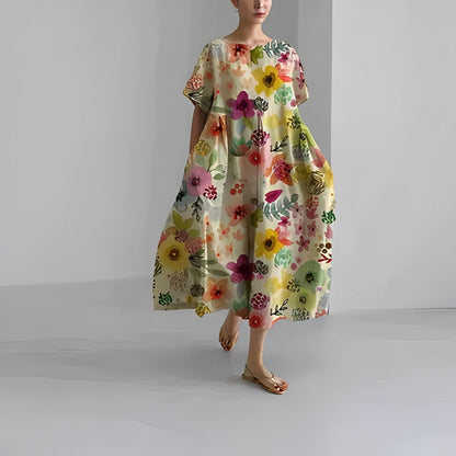 CELIA™ | Printed Maxi Dress