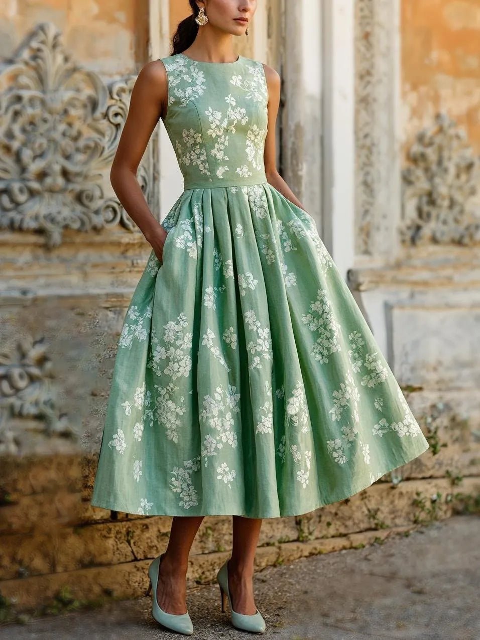 AZHAR™ | Floral Dress