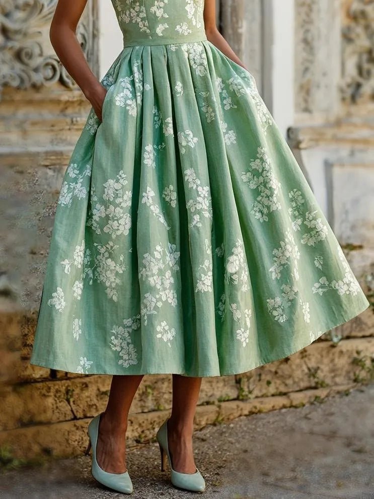 AZHAR™ | Floral Dress