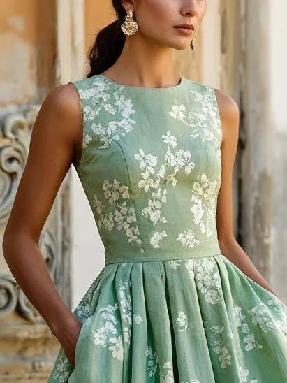 AZHAR™ | Floral Dress