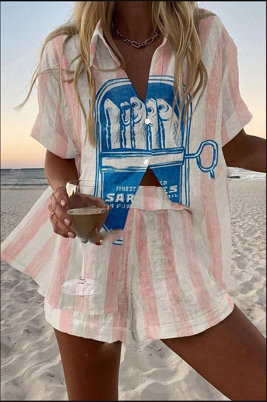 INGRID™ | Sardine Shorts Set