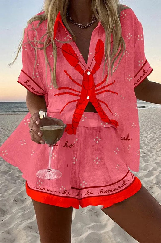 ISABEL™ | Lobster Print Set