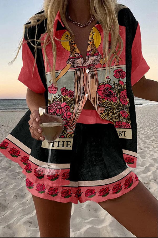 CAMILLE™ | Printed Co-Ords Set