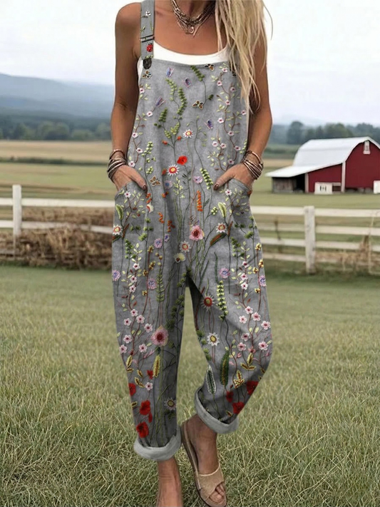 LIV™ | Meadow Print Jumpsuit