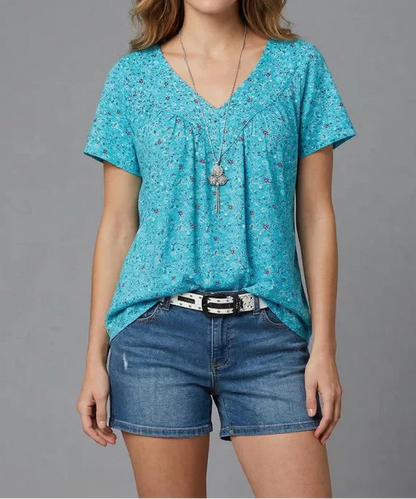 TRISHA™ | Floral Tee