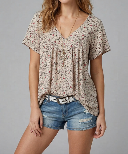 TRISHA™ | Floral Tee