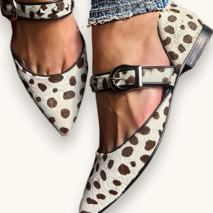 SHEILA™ | Buckle Flats