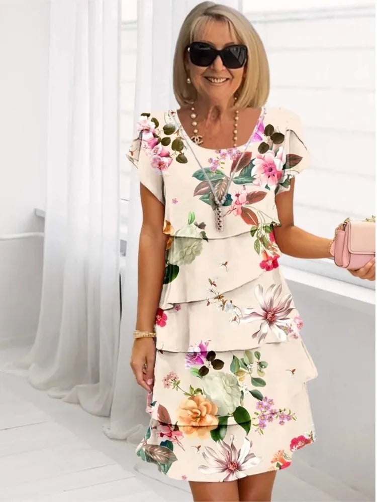FENWICK™ | Ruffle Floral Dress