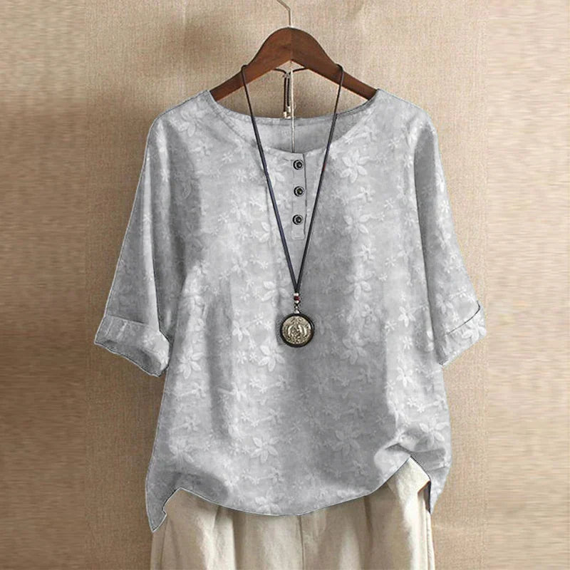 ELISA™ | Art Print Blouse