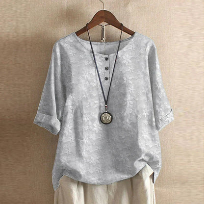 ELISA™ | Art Print Blouse