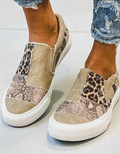 QUINNY™ | Patchwork Slip-Ons