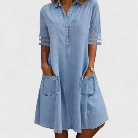 BRITTANY™ | Denim Dress