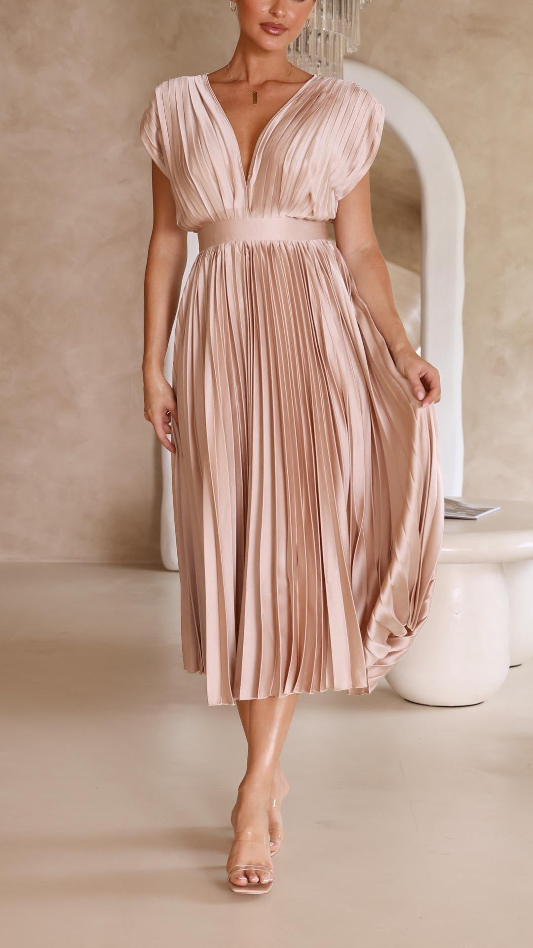KELLY™ | Pleated Midi