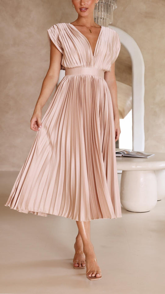 KELLY™ | Pleated Midi