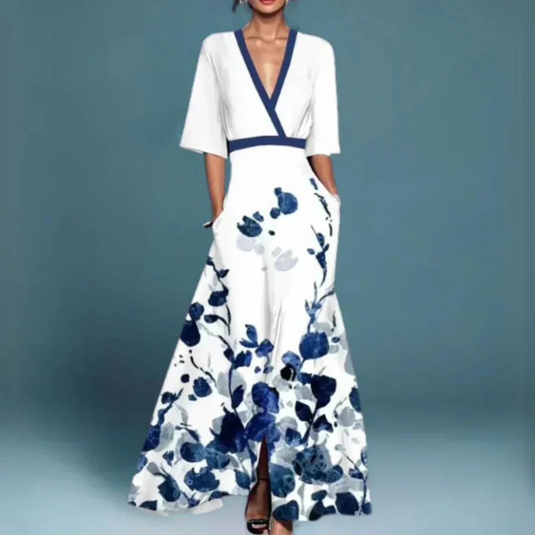 JULIET™ | Belted Floral Maxi