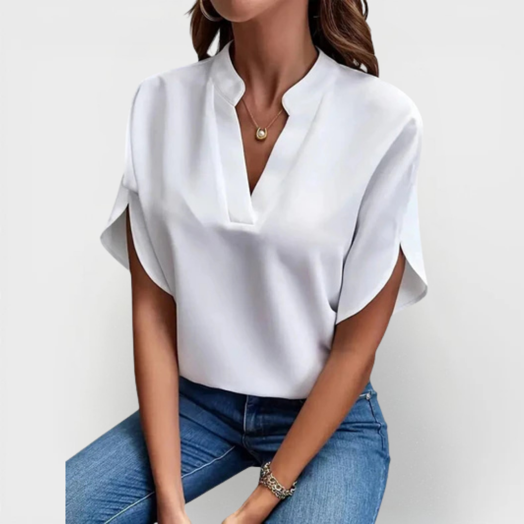 ELIZA™ | V-Neck Blouse