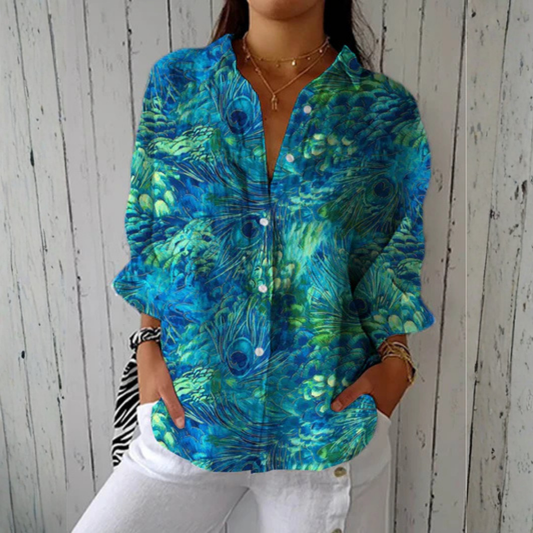 MOLLY™ | Feather Shirt
