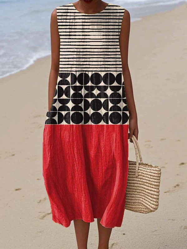 KATHLEEN™ | Colourblock Midi