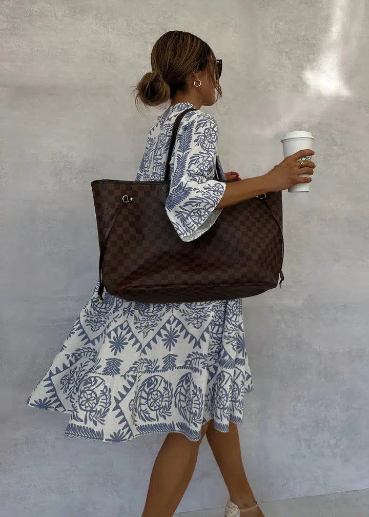GILLIAN™ | Print Dress