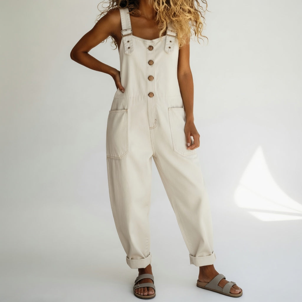 CHARLENE™ | Denim Overalls