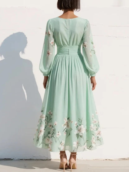 SAKURA™ | Chiffon Maxi Dress