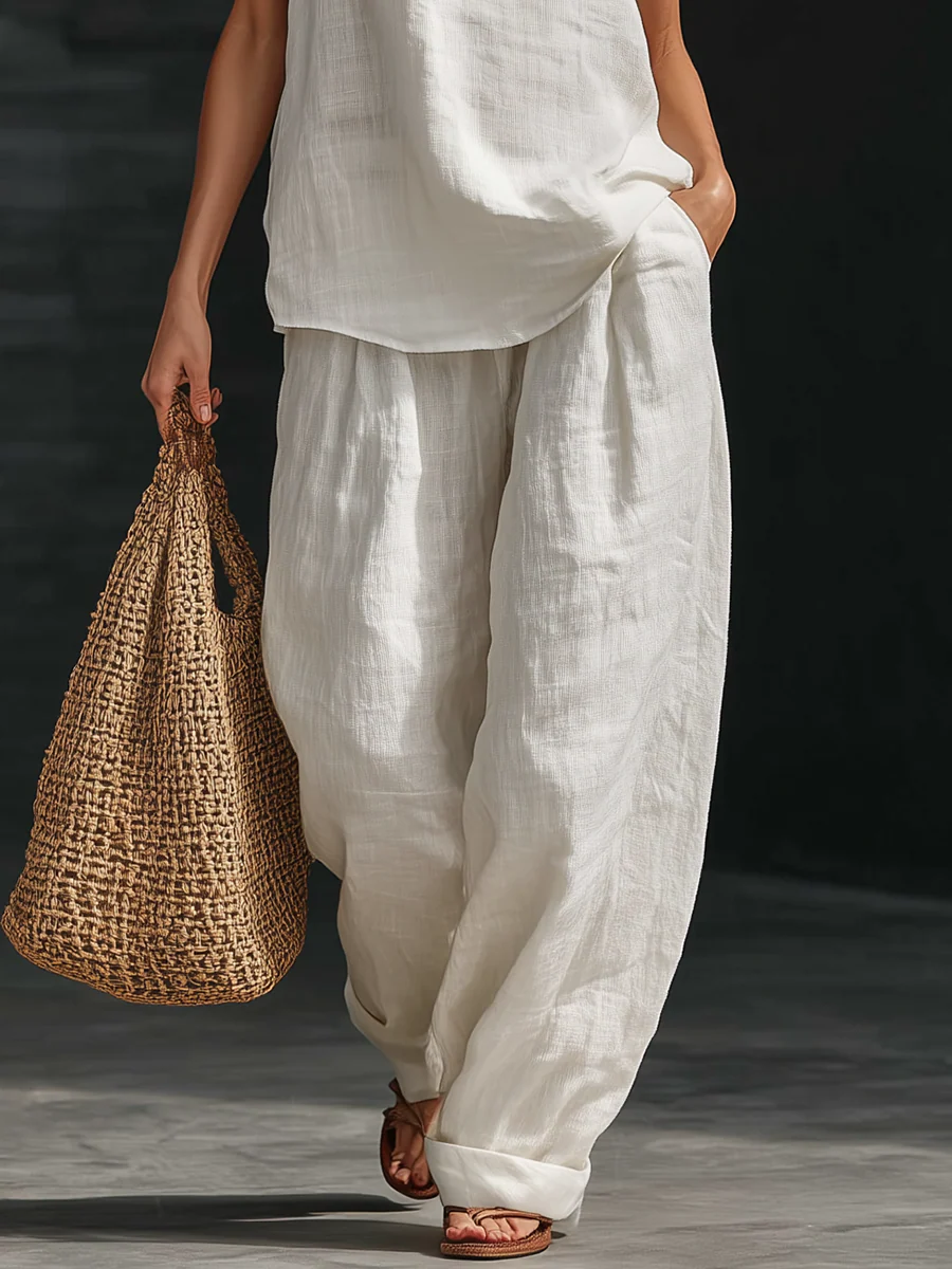 VIOLETTA™ | Halterneck Linen Co-Ord