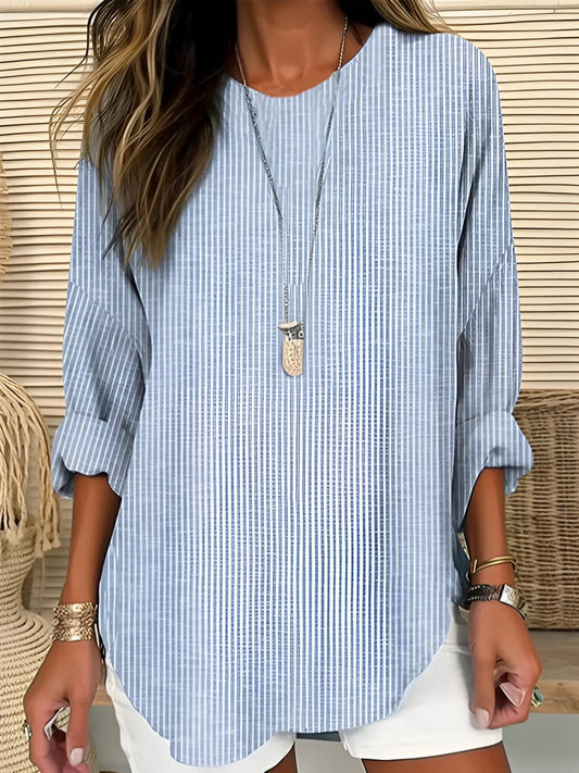 WANDA™ | Striped Blouse