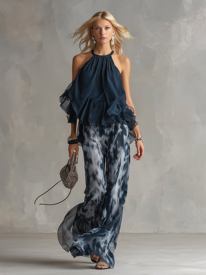 ALLEGRA™ | Chiffon Halter Set