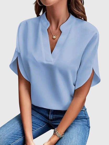 ELIZA™ | V-Neck Blouse