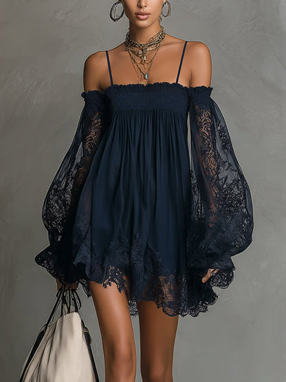 GERALDINE™ | Chiffon Mini Dress