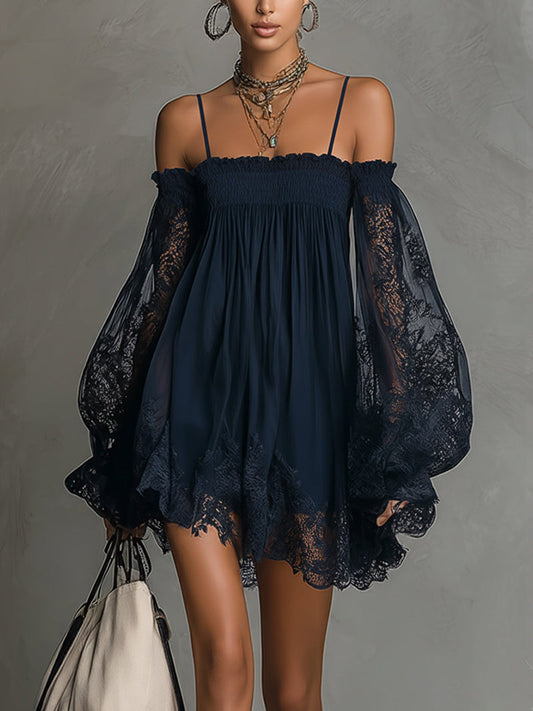 GERALDINE™ | Chiffon Mini Dress