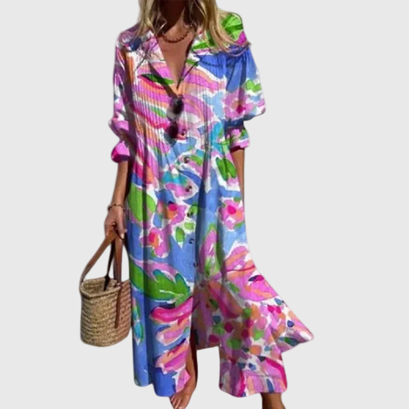 ZARIAH™ | Oversized Printed Dress
