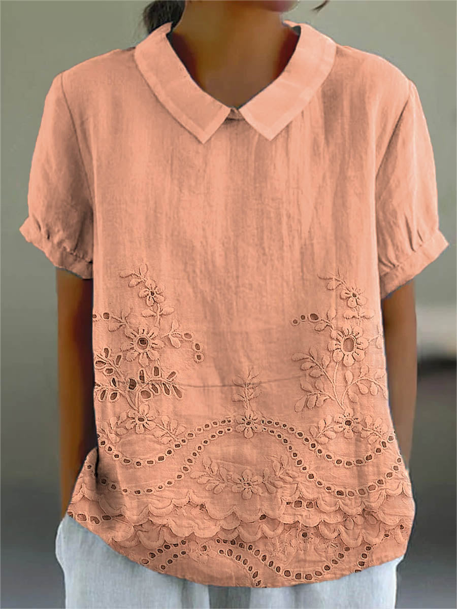 ELIZABETH™ | Eyelet Blouse