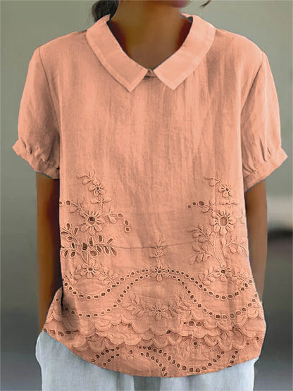 ELIZABETH™ | Eyelet Blouse